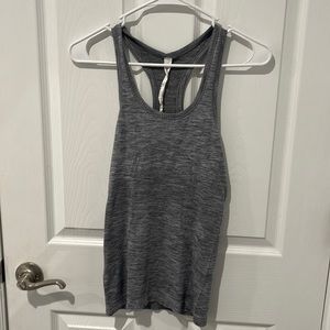 Lululemon Swiftly Racerbank Tank Heather Gray 2